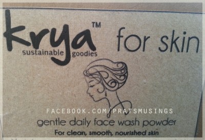 Krya Gentle Daily Face Wash Powder