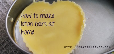 How to make Lotion Bars