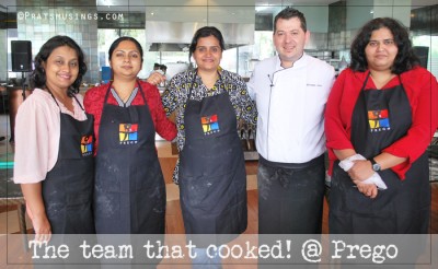 Italian Cook-off at Prego, Westin Pune