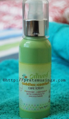 Omved Cuddles and Comfort Lotion