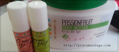 Passion Fruit Body Butter and Lip Pops