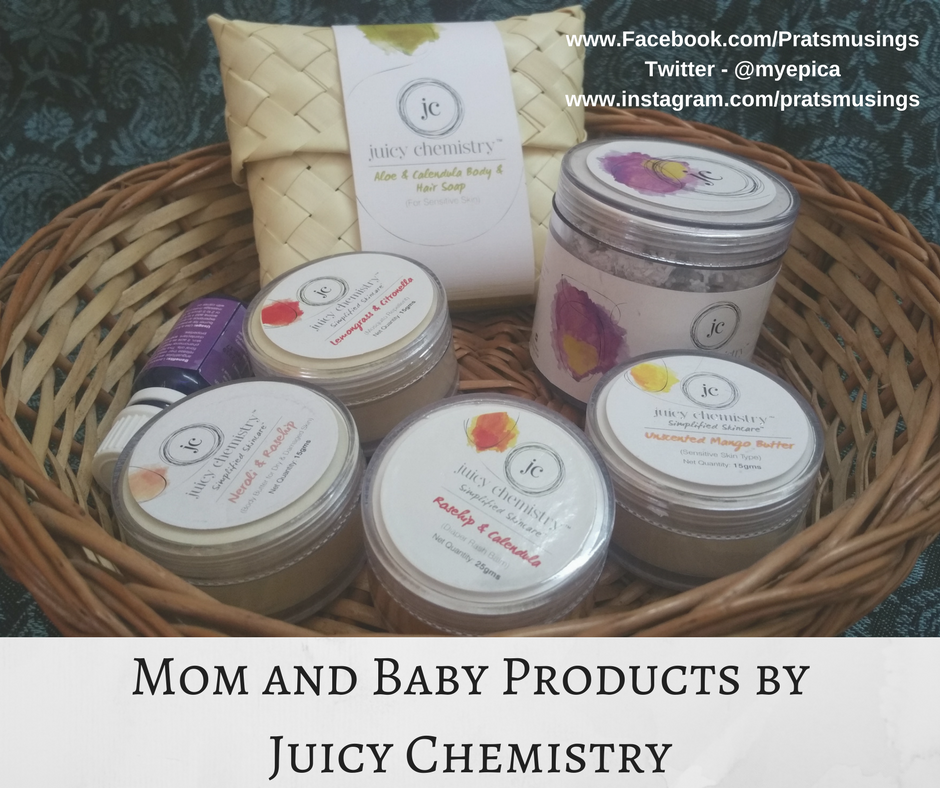 Mom and Baby Products from Juicy Chemistry
