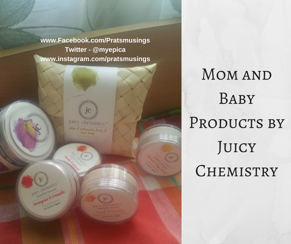 Mom and Baby Products from Juicy Chemistry