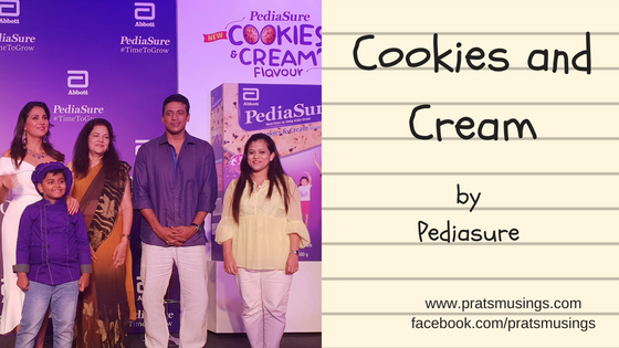 Pediasure Cookies and Cream - Amazing summer food for your kids