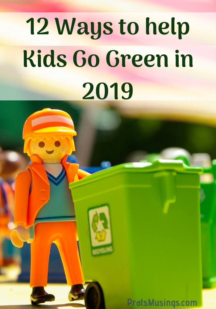 ways to help kids go green