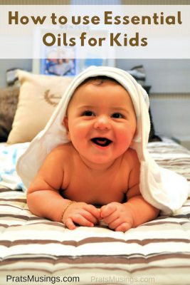 Different ways to use essential oils for kids