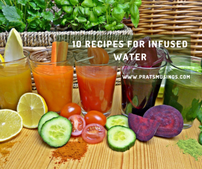 10 recipes for infused water