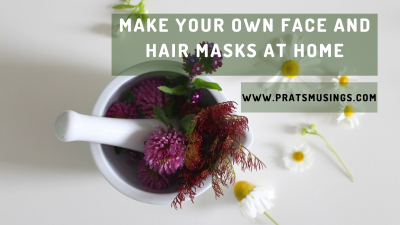 Make your own face and hair masks at home