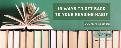 ways to get back to your reading habit