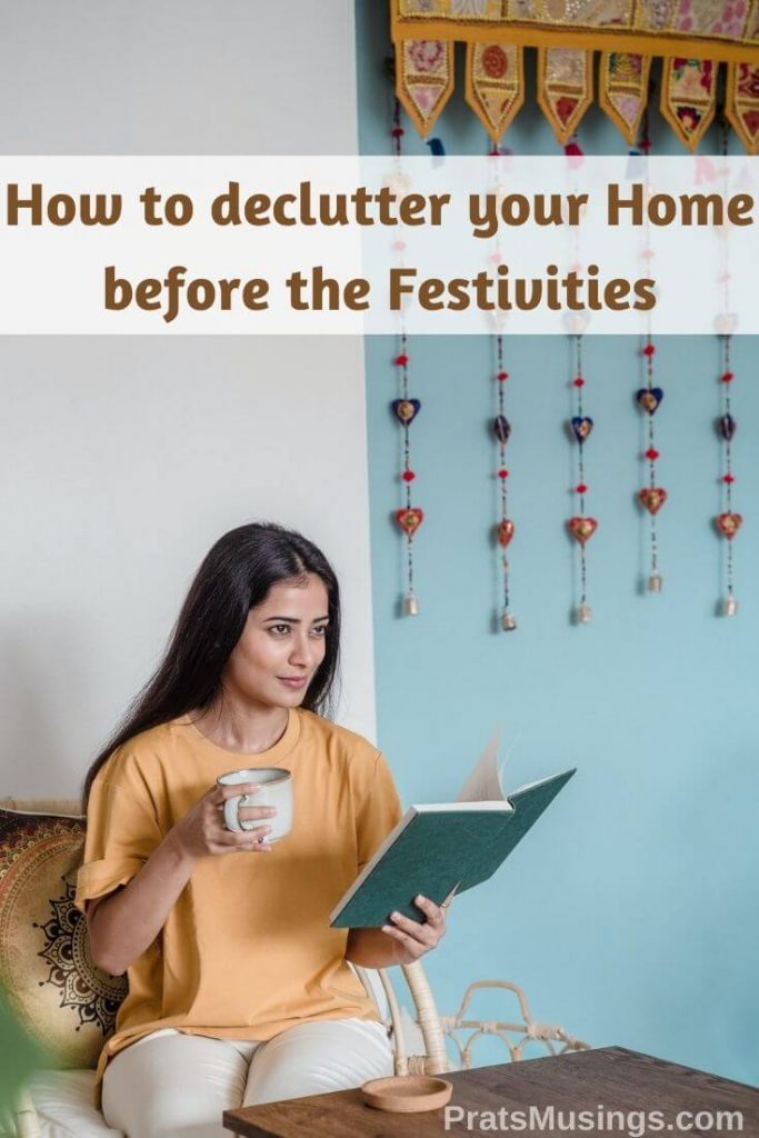How to declutter your Home before the Festivities