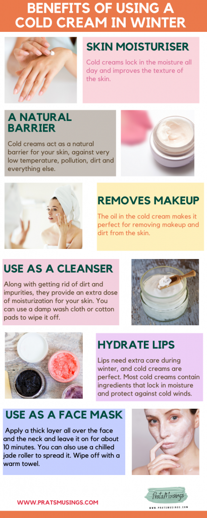 Benefits of using a cold cream in winter