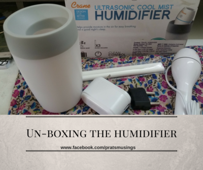 Crane Ultrasonic Cool Mist Humidifier Review